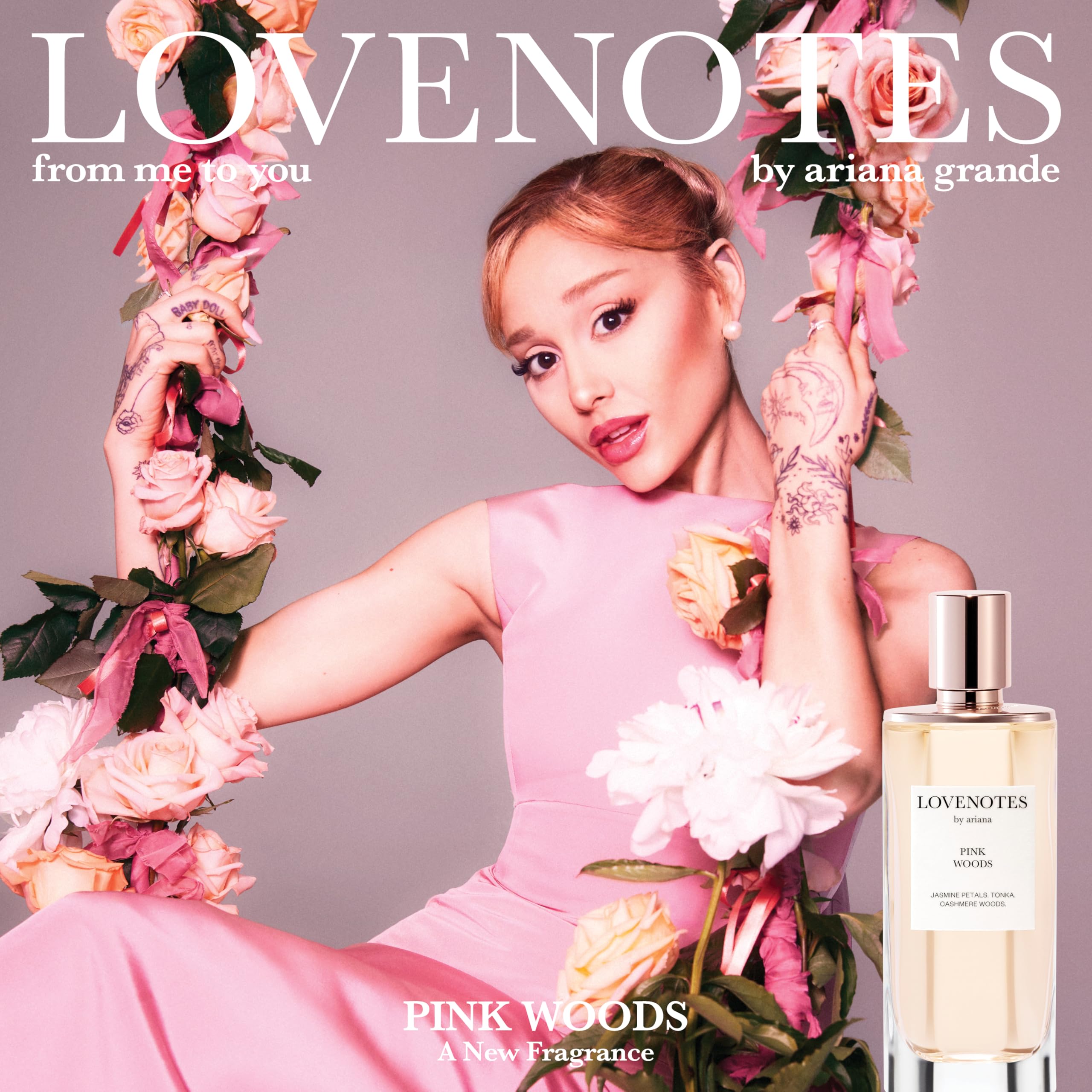 Ariana Grande LOVENOTES Pink Woods Eau de Parfum Spray- 4.2 oz